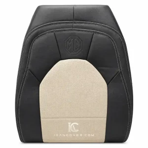 روکش صندلی MG 550 چرم مشکی وسط کرم