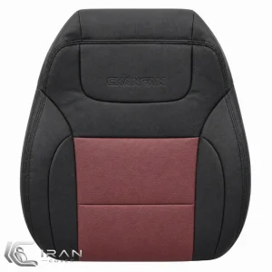 روکش صندلی چانگان CS35 چرم مشکی وسط چرم زرشکی پانچ تنفسی