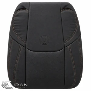 روکش صندلی چانگان CS35 Plus چرم مشکی وسط پانچ تنفسی با دوخت مارون