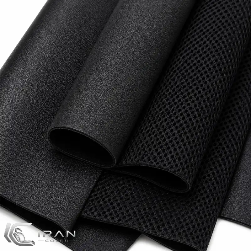 روکش صندلی هیوندای i30 چرم وسط پارچه اسپایس مشکی - Image 2