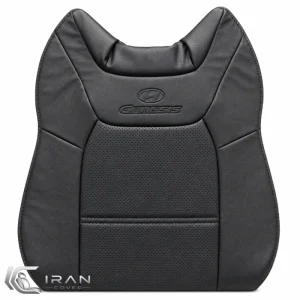 روکش صندلی جنسیس کوپه چرم مشکی وسط پانچ دار تنفسی