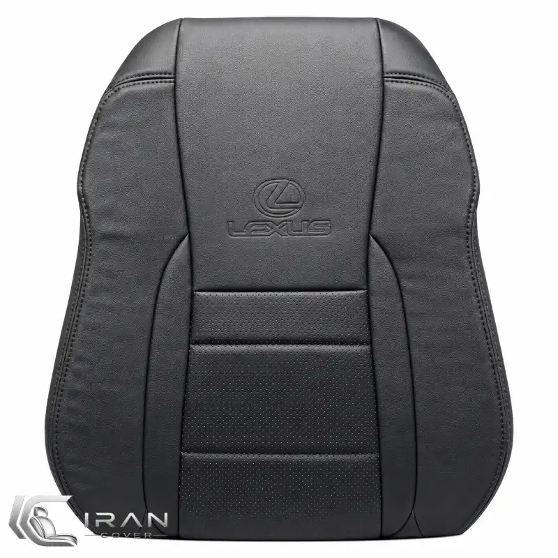 روکش صندلی لکسوس NX200 چرم مشکی پانچ دار تنفسی