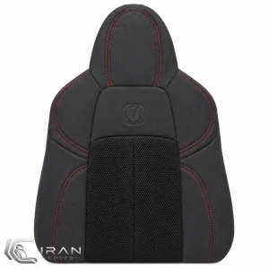روکش صندلی چانگان CS55 تمام پارچه و اسپایس مشکی دوخت قرمز