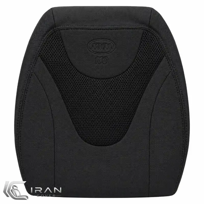 روکش صندلی MVM 110S تمام پارچه مازراتی مشکی وسط اسپایس مشکی
